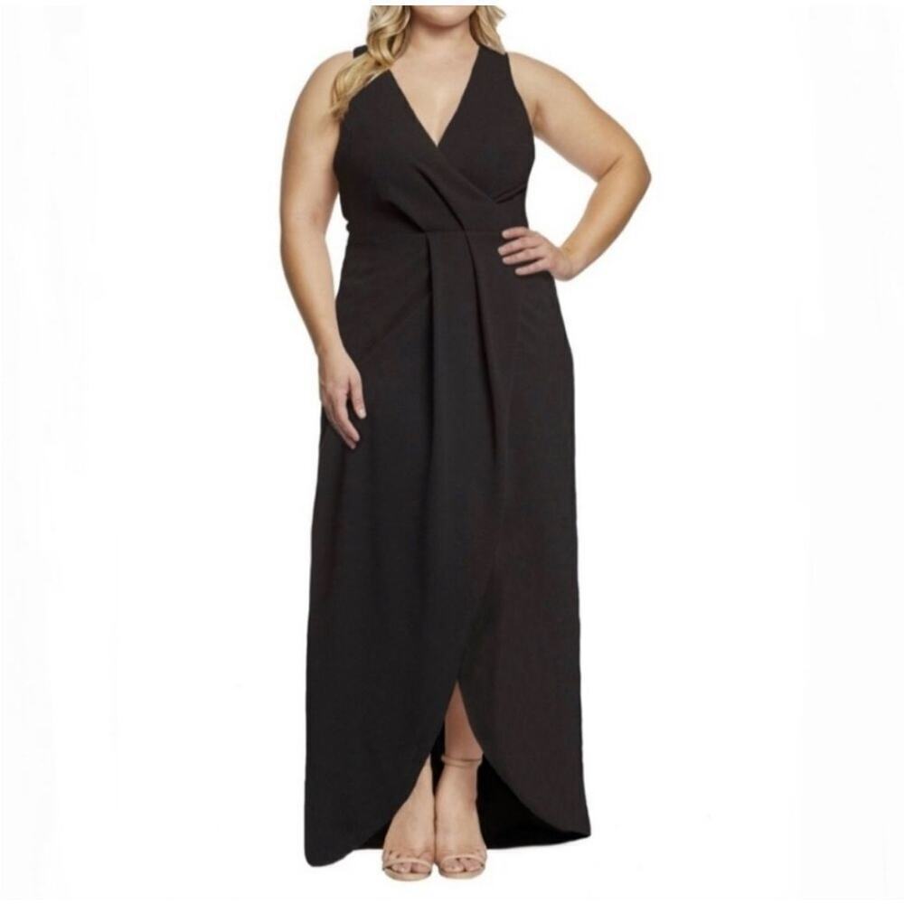 Dress the Population Black Ariel Dress 3X